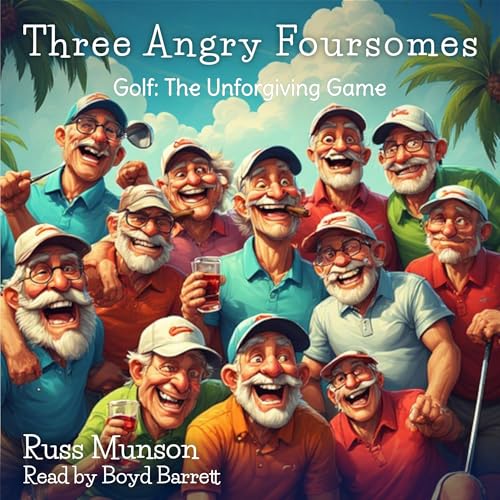 Page de couverture de Three Angry Foursomes