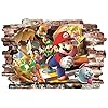 BOARA Muurstickers, muurschilderingen Mario, Muurtattoo1 vel Super Mario Patroon 780 mm X 560 mm