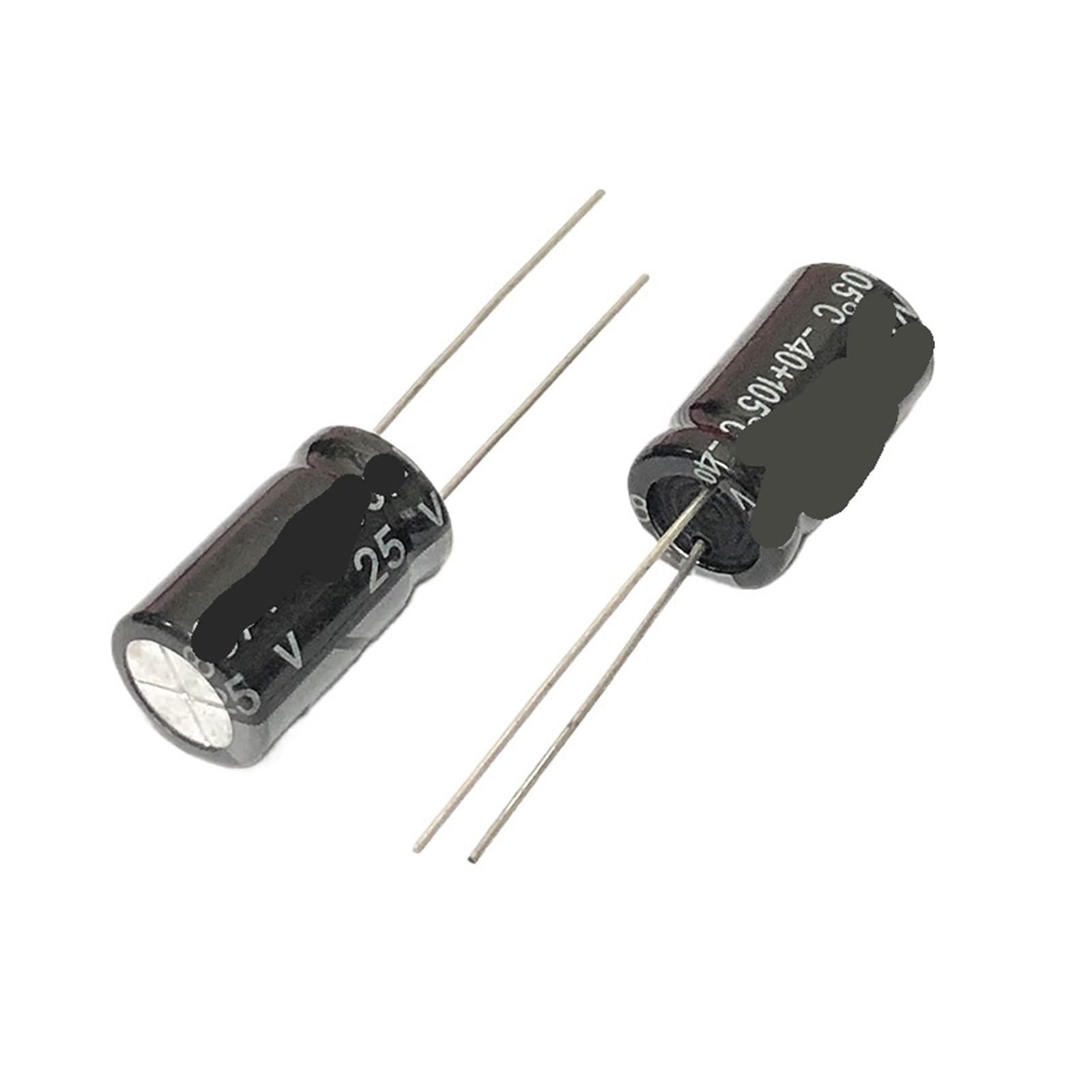 Condensadores 25v 2200uf de alta capacitancia con baja resistencia para fuentes conmutadas