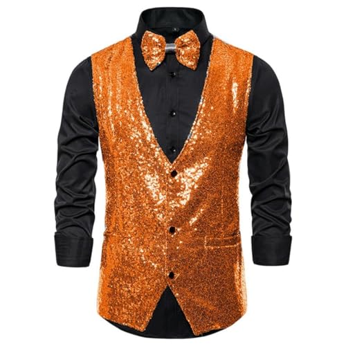 Chaleco de traje jacquard masculino ideal para bodas y eventos de noche