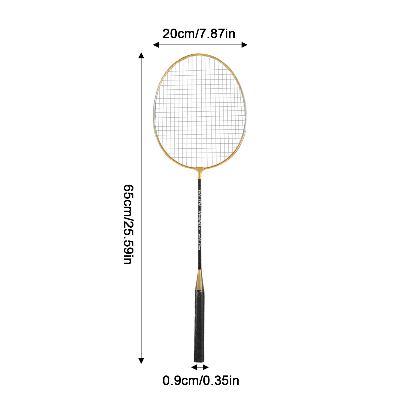 Set di racchette da badminton per adulti, attrezzatura leggera da badminton per professionisti, assorbe il sudore