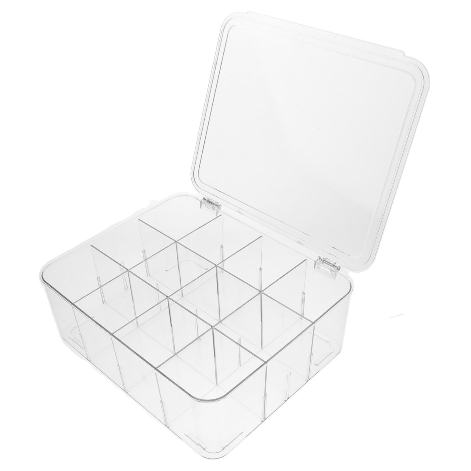 Garneck Contenitore Di Carte Trasparente Per Scrivania Espositore Porta Biglietti Da Visita in Plastica Robusta Scatola Porta Carte Con Design Elegante e Resistente