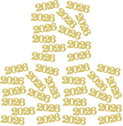 Image of Qttier 12pcs Crown Confetti, 4.7 inches Gold Glitter