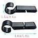 10 Helmet Clips for Hard Hat, Easily Mount Headlamp on Narrow-Edged Helmet