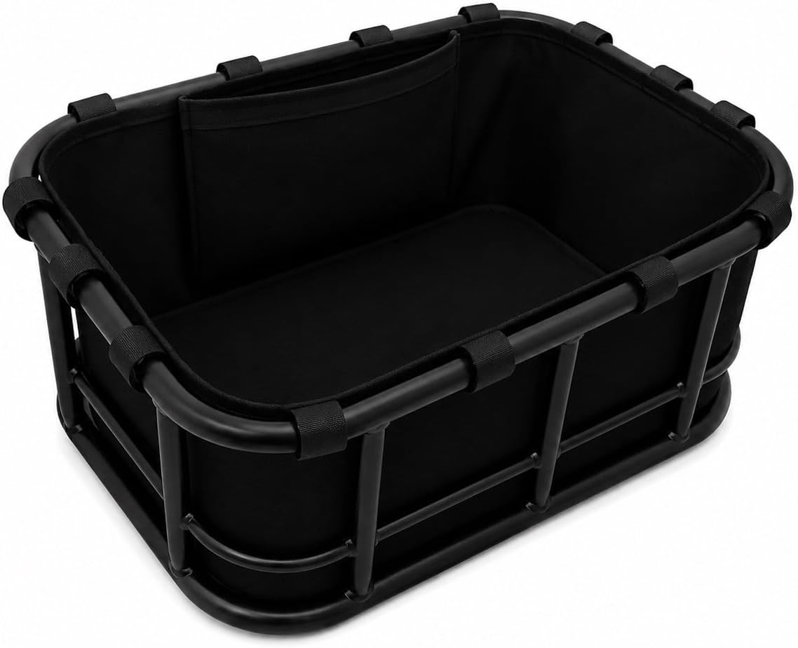 Custom-Fit E-Bike Basket Liner - Liners Compatible with Rad Power E-Bike Baskets