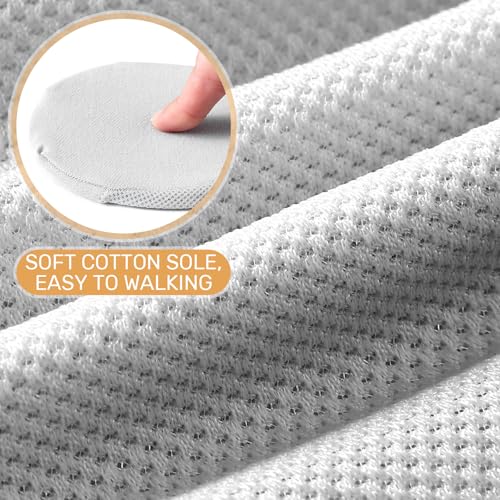 12 Pairs Ultra Thin No Show Nylon Mesh Socks for Women Low Cut Breathable Lightweight Invisible Liner Socks for Flat Boat Loafers Sneaker4