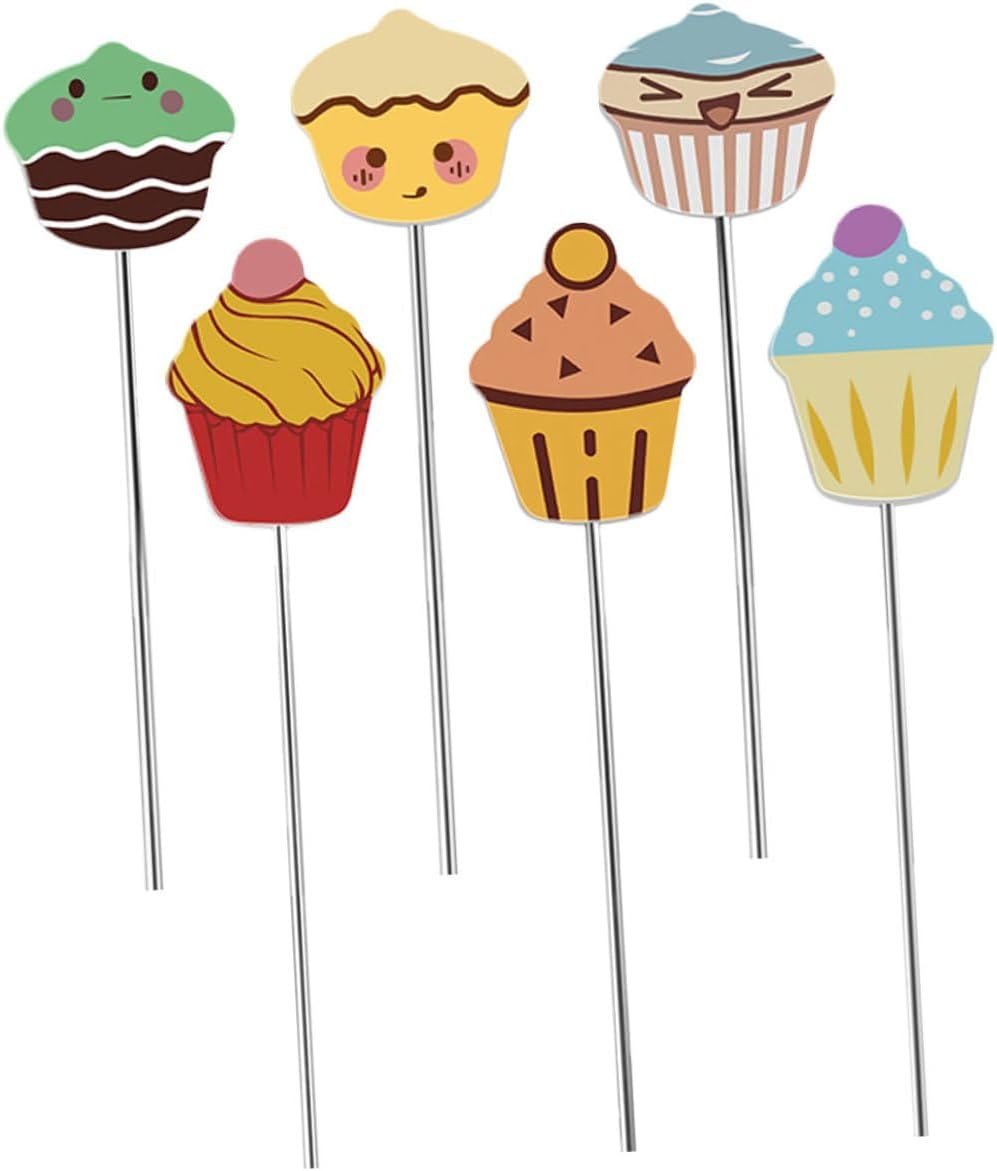 Angoily 6pcs Stainless Steel Cake Testers Baking Probes for Doneness Testing Various Multifunctional Kitchen Tool for Baked Cakes Cookies