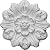 Ekena Millwork ROS07X07KE 7 5/8-Inch Od X 1 3/8-Inch P Kent Rosette