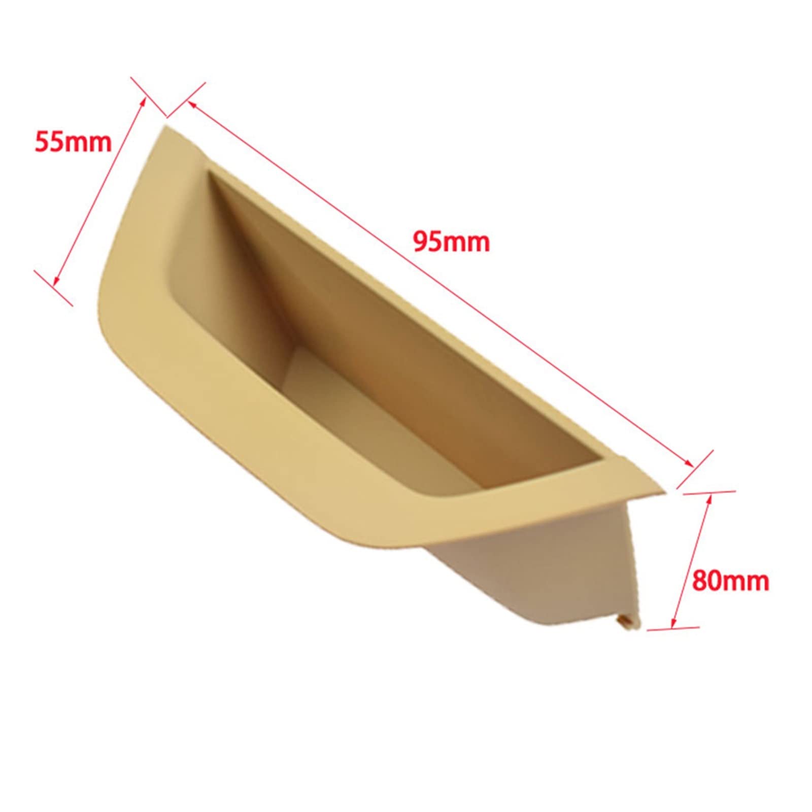 Copertura Maniglia Portiera Per BMW X3 X4 F25 F26 - Lato Guida Anteriore Sinistro - Colore Nero - Foto 8