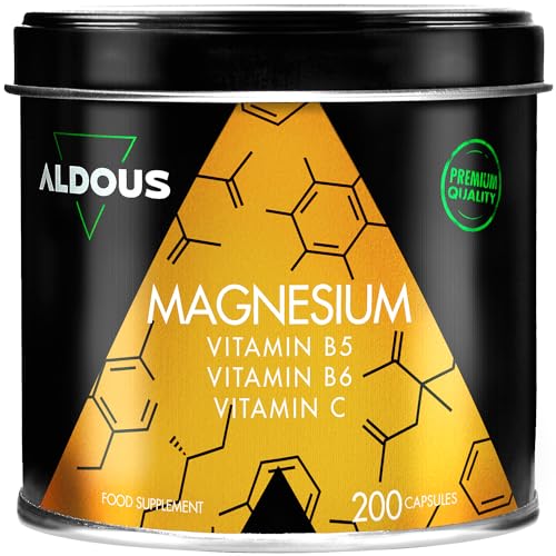 Capsule Citrato di Magnesio con Vitamina C, B6, B5