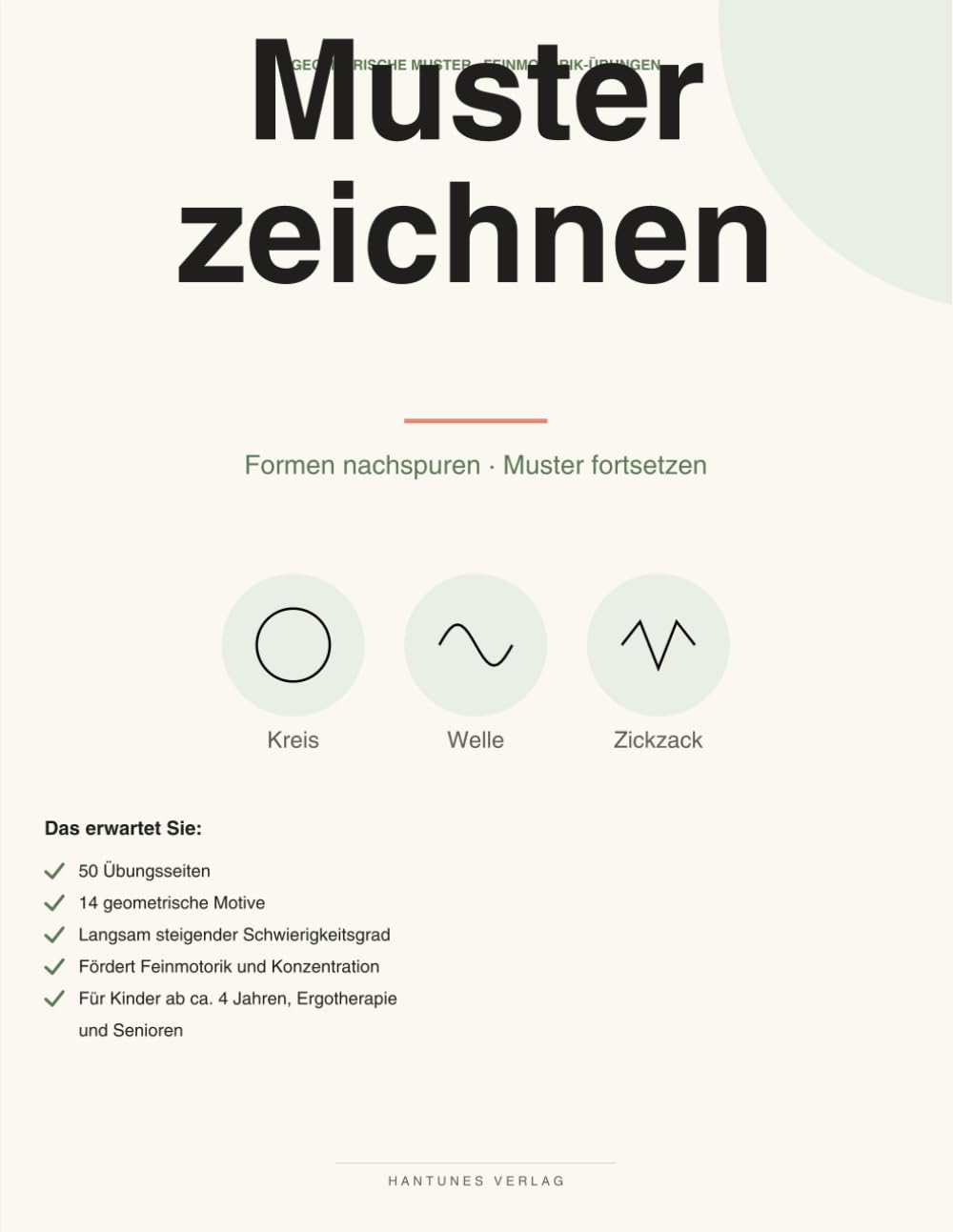 Schwungübungen ab 3 Jahren: Spielerisch Stiftkontrolle, Feinmotorik und Konzentration fördern | Mit einfachen Nachspurübungen und steigendem Schwierigkeitsgrad
