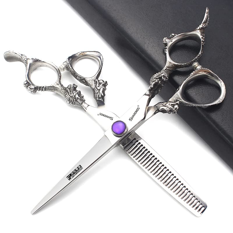Ciseaux à Cheveux Professionnels 4K Shears J001 – 6,5 Pouces, Acier Inoxydable Japonais