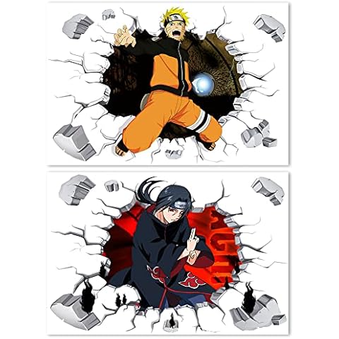 BESTZY Naruto Pared Pegatinas Cover