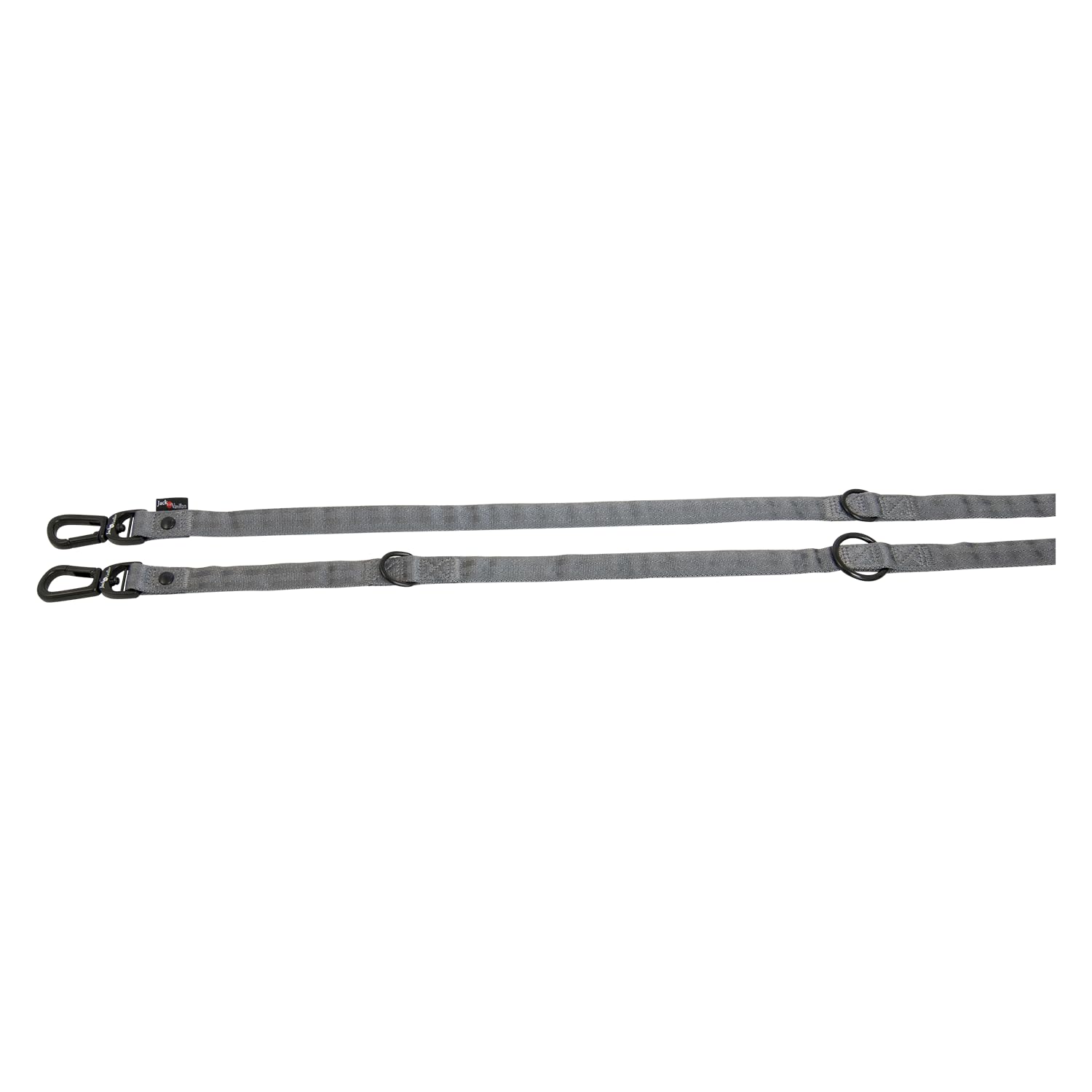 JACK AND VANILLA, Training Lead for Dogs Comfort Tube Model Nylon, Grey, Size 20 mm x 200 cm