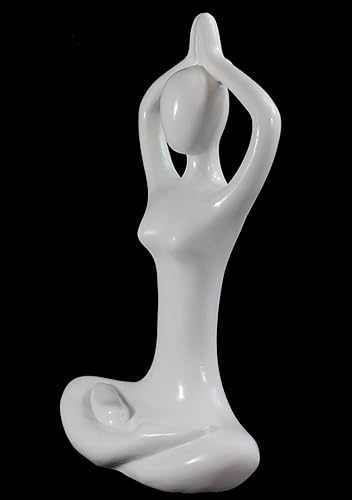Miniatura 7 de Seraphic Estatua de postura de yoga, regalos de escultura para mujeres, decoración del hogar o habitación, estatuasfiguras de manos de oración