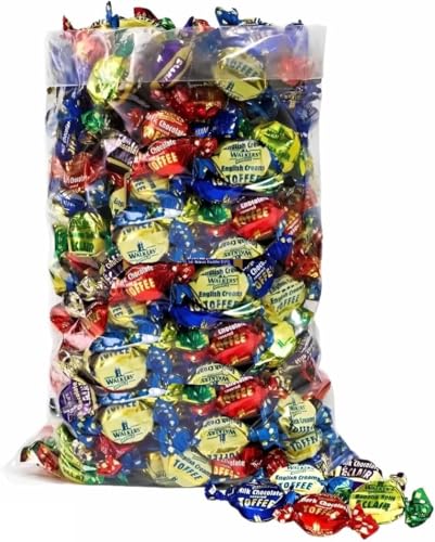 Walkers Assorted Toffees and Chocolate Eclairs 1 kg in Premier Life Store Box