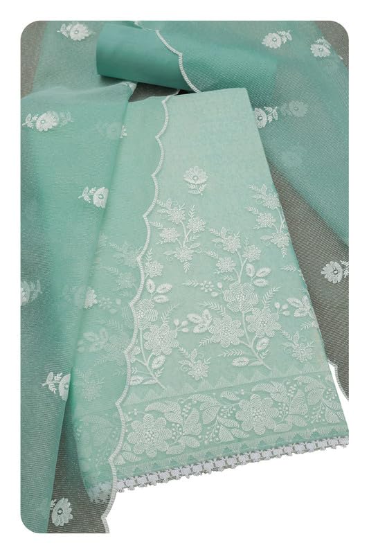 Womens Kota Embroidered Unstitch Dress Material With Thread Work-image-42