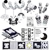 Black and White Sensory Toys for Babies,Montessori Toys for Babies,High Contrast Baby Toys for Toddlers Kids Early Learning Newborn Brain Development Toys Baby Gifts