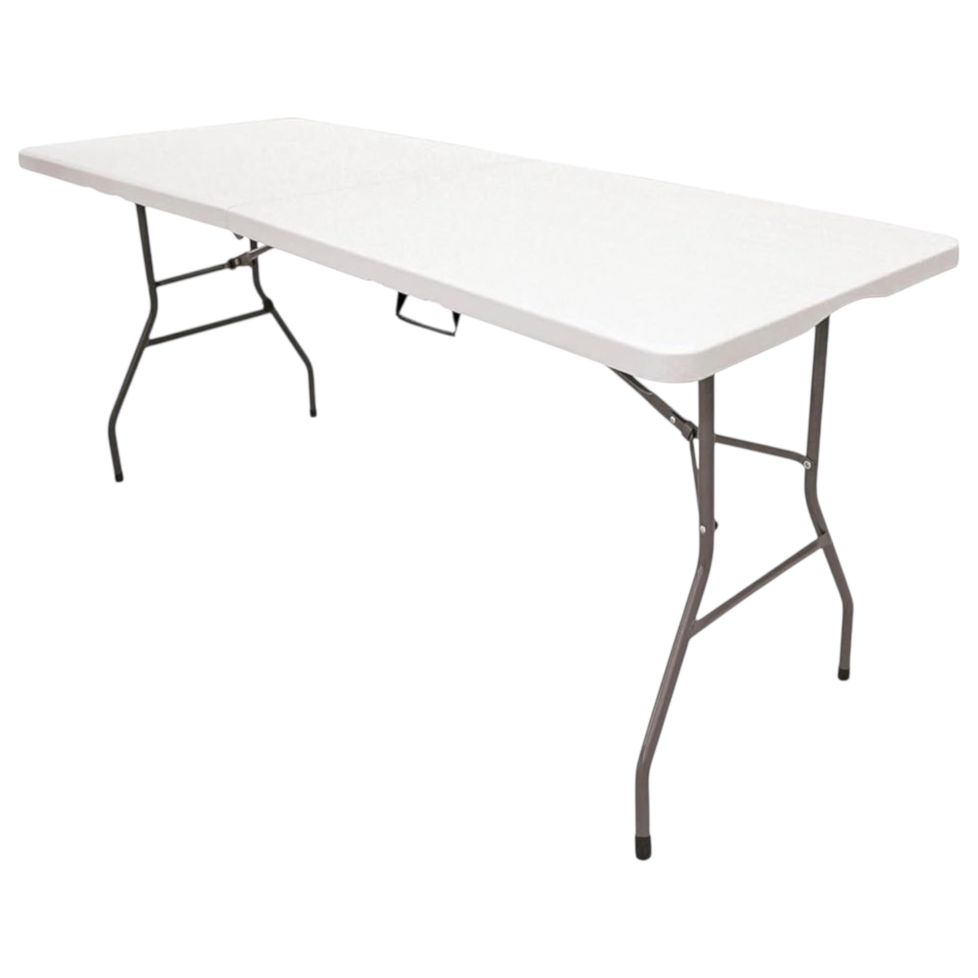 Mi Ko Mi Ka Mesa Plegable Solid 180cm o 122cm, portátil, Normativa Uso público Interior/Exterior (EN 581-1/3) Tablero Resina HDPE 3,5cm, Capacidad 4/6/8 Personas y Carga 150 kg. Multiuso