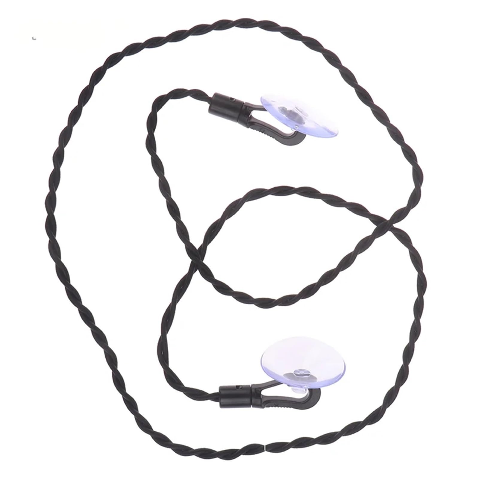 Wäscheleine, 1 Stück 2,5 m Reise-Wäscheleine for Outdoor-Camping, rutschfeste Wäscheleine mit Saugnapf