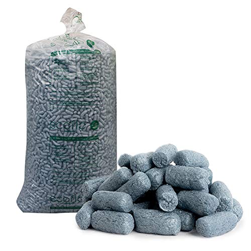 Grey EcoFlo Biodegradable Packing Peanuts Large Bag (420L) Eco Friendly Packaging Filler