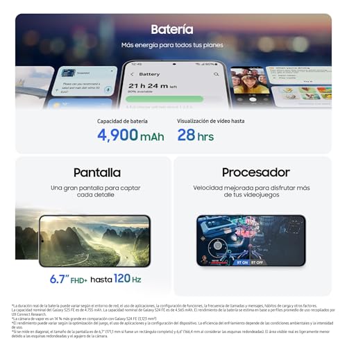 Samsung Galaxy S25 FE rendimiento
