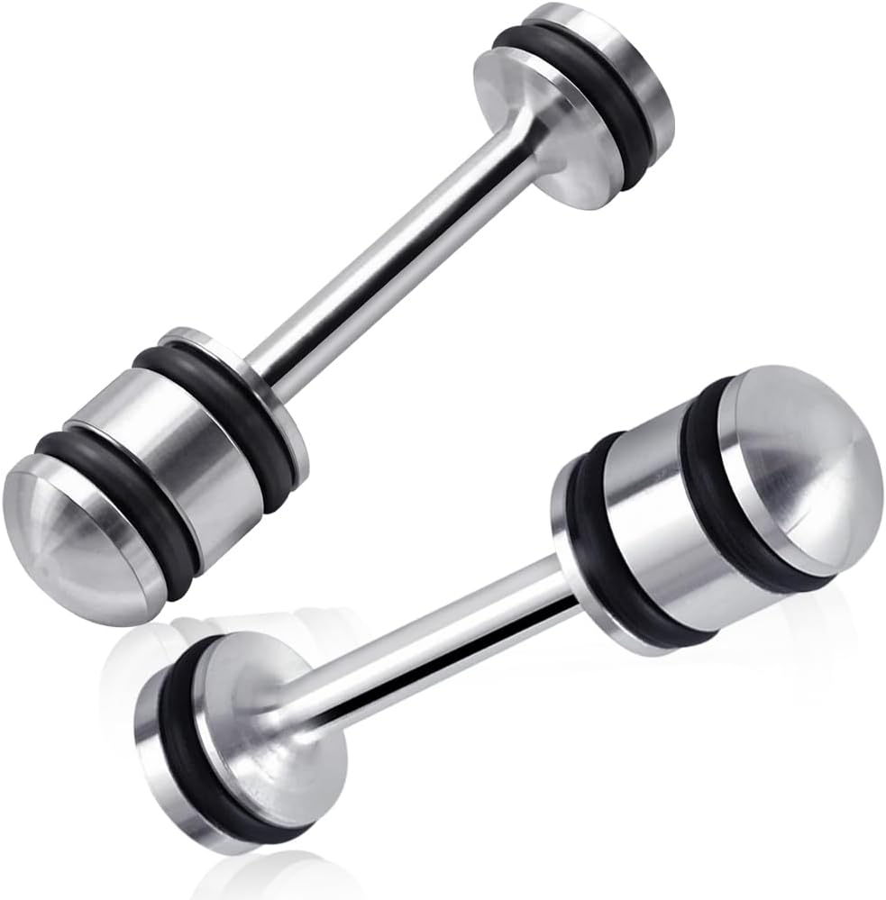 LS Barbell Ls Barbell Plug LS Oil Diverter Barbell Aluminum Oil Galley Plug | BarbellDumbbell for LS Engine,Ls Oil Dumbbell Plug for GM Gen III & IV,LS Billet Rear Galley Plug Barbell Oil Diverter fits