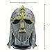 MILERUN Viking Style Anglo-Saxon Helmet Latex Costume Sutton Hoo Inspired, Medieval Cosplay, Adjustable for LARP