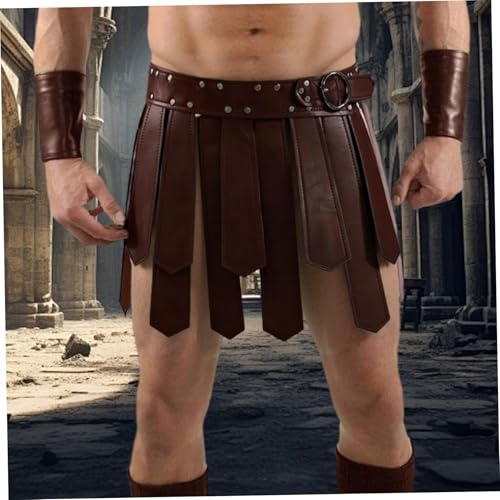 Jupe Viking ajustable unisexe pour costume médiéval et romain