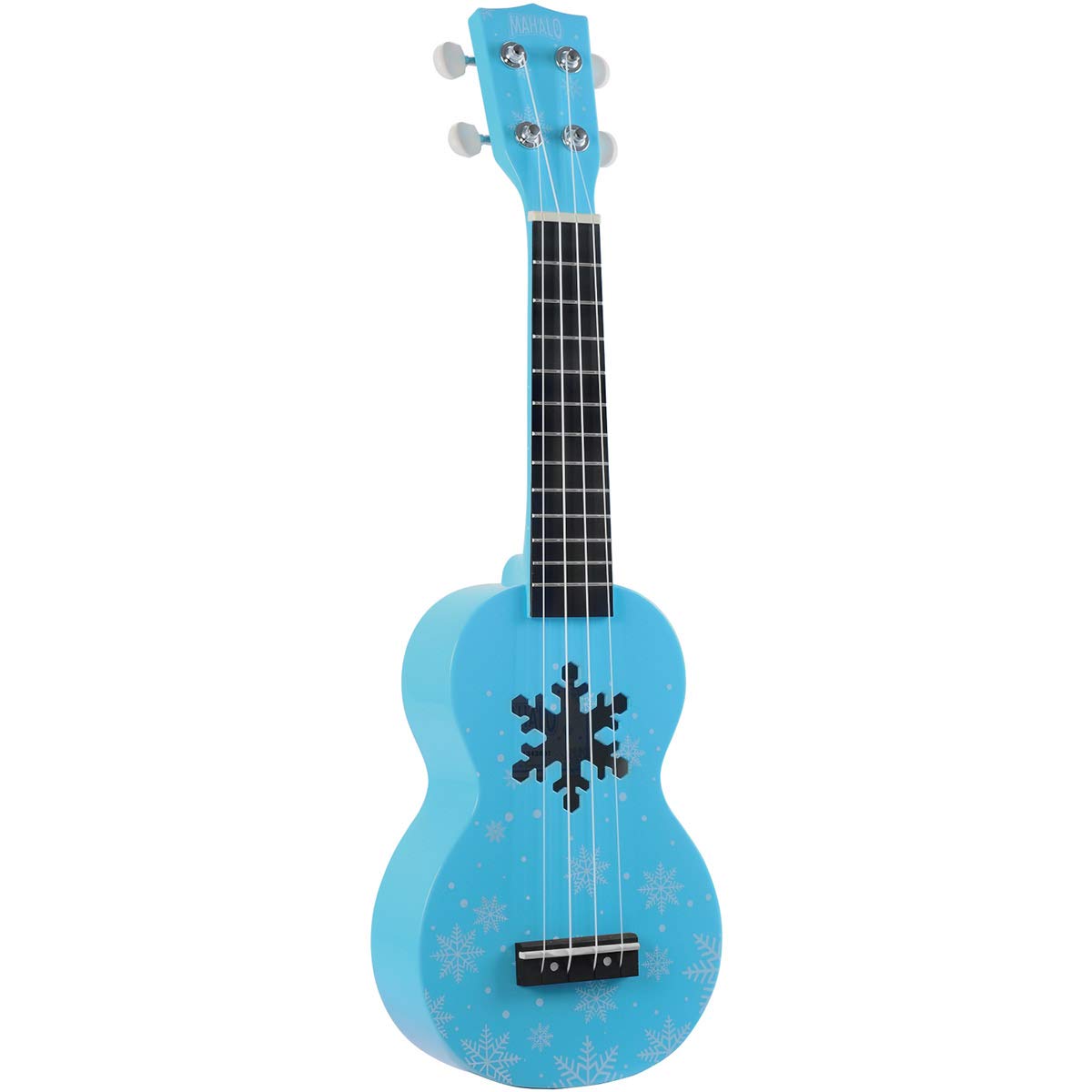 Mahalo-Ukulele MD1SNBU Sopran mit Schneeflocken-Glanzoberfläche