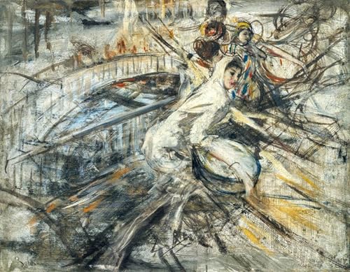 Tableau des femmes vénitiennes Boldini pour décoration murale salon