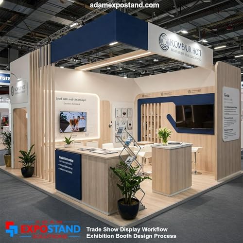How a Strategic Trade Show Display Workflow Amplifies Your Brand Impact with Adam Expo Stand