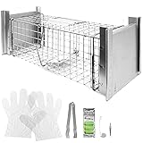 PRODUKTINFORMATIONEN: Lieferumfang: 1x Lebendfalle (Größe und Modell je nach Auswahl) und 1x Anleitung; Material: Stahl -Feuerverzinkt. BITTE BEACHTEN SIE: Die Regelungen und Vorschriften für die Fangjagd / Fallenjagd in Ihrem Bundesland gemäß dem Bundesjagdgesetz (BJagdG). Beachten Sie auch Tierschutzvorschriften und den Artenschutz.