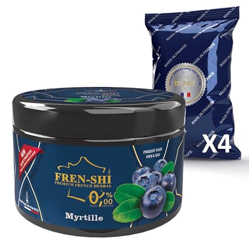 Frenshi - 200 g - Arándano/Blueberry - Sabor Shisha, Sabor Shisha, Arome Hookah Fabricado en Francia