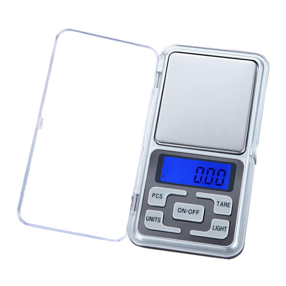 ポケットデジタルスケール 0.01g-500g 精密デジタルスケール 薄型軽量ス…
