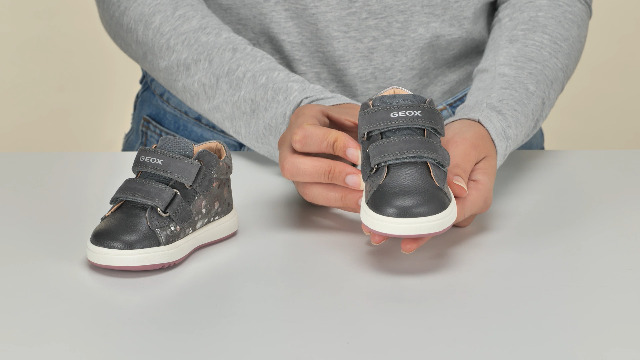Zapatos Bebé Niña Cuero Zapatos Primeros Pasos Geox B Pillow Girl