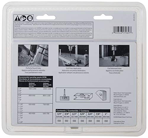 Bosch Fb700 7-Piece Wood Forstner Bit Set #TOP2