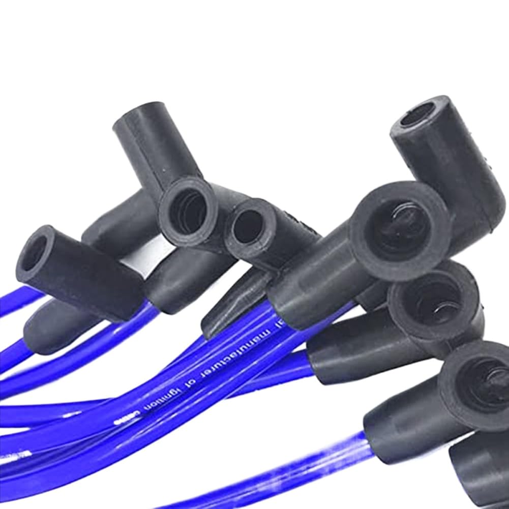 Set di 10 cavi per candele di accensione da 8 mm, compatibili con Mercruiser Thunderbolt V8 5 0 5 7 84 816608 Q61