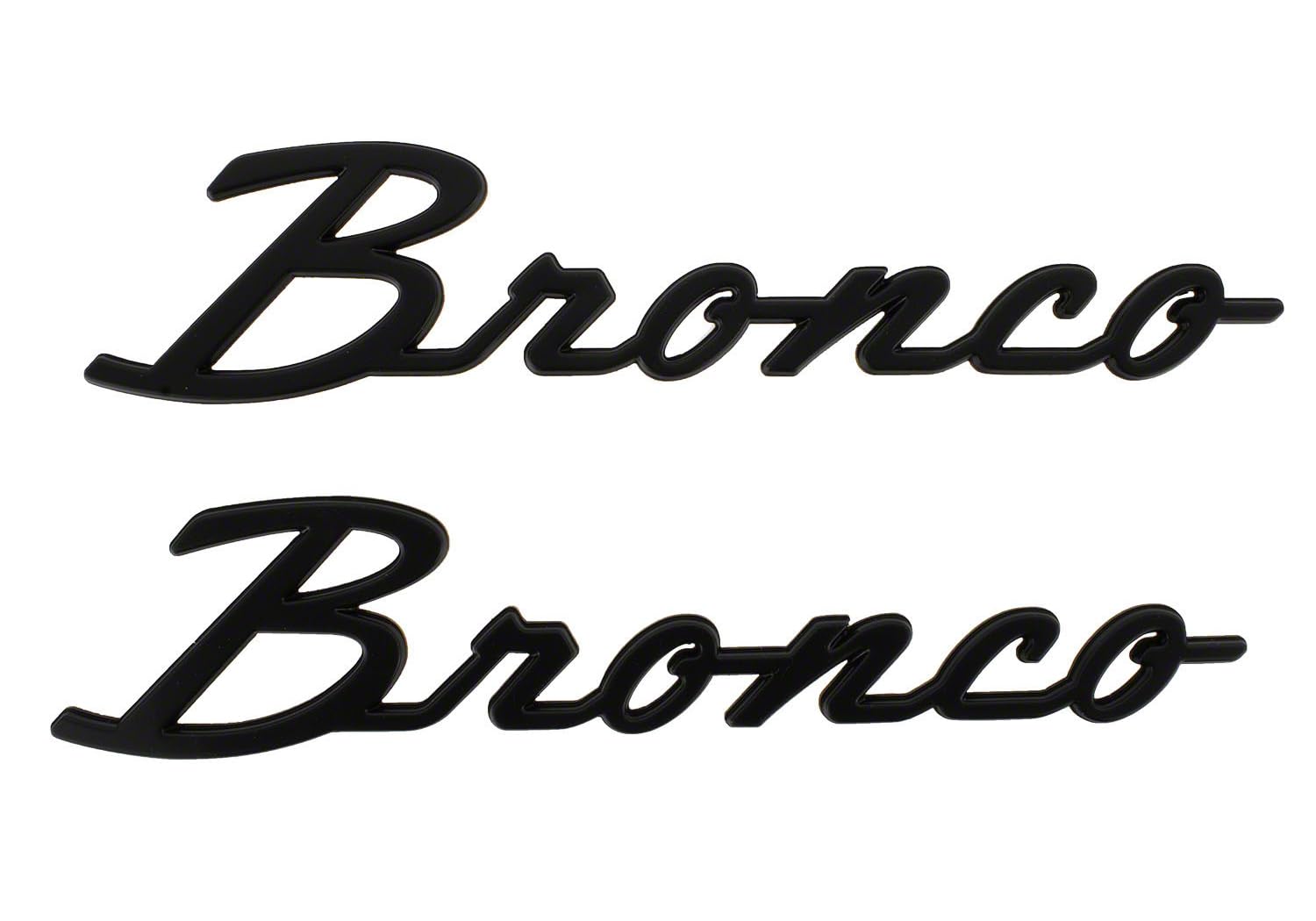 Ford Bronco Fender Badge Kit