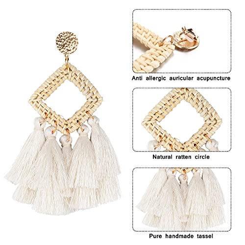 ADRAMATA 6 Paia di Orecchini a Clip Donna Pendenti...