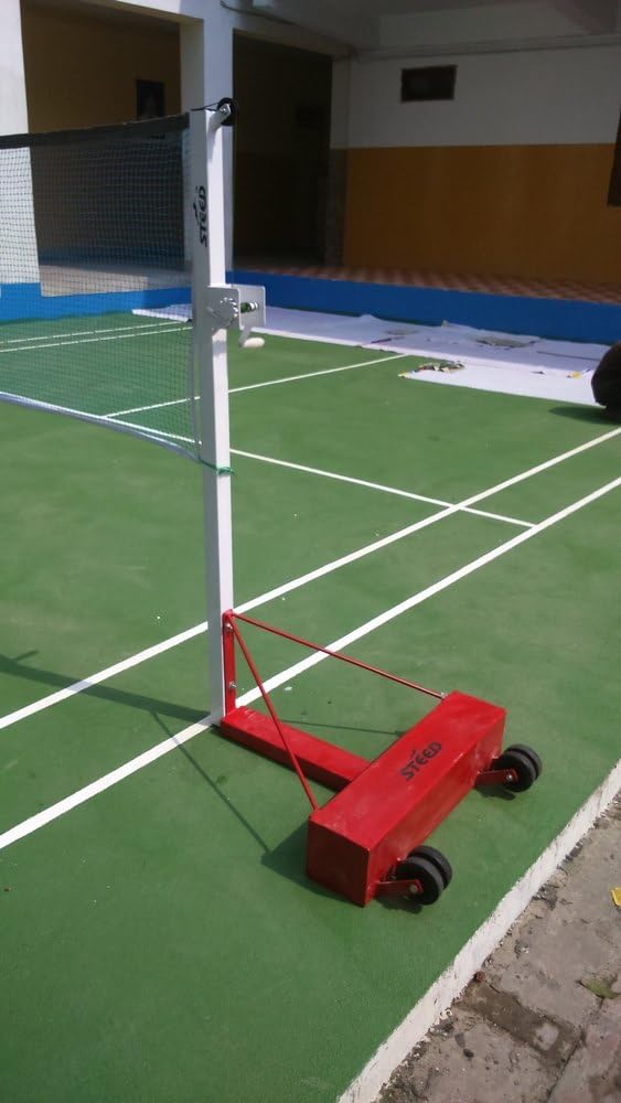 MUNDET WALA Badminton Pole Portable School Model Weight: 70KG | Professional Moveable Badminton Pole | Pro Grade Badminton Pole Set | Built for Performance and Precision (B0CW3KMPNN) Amazon Price History, Amazon Price Tracker