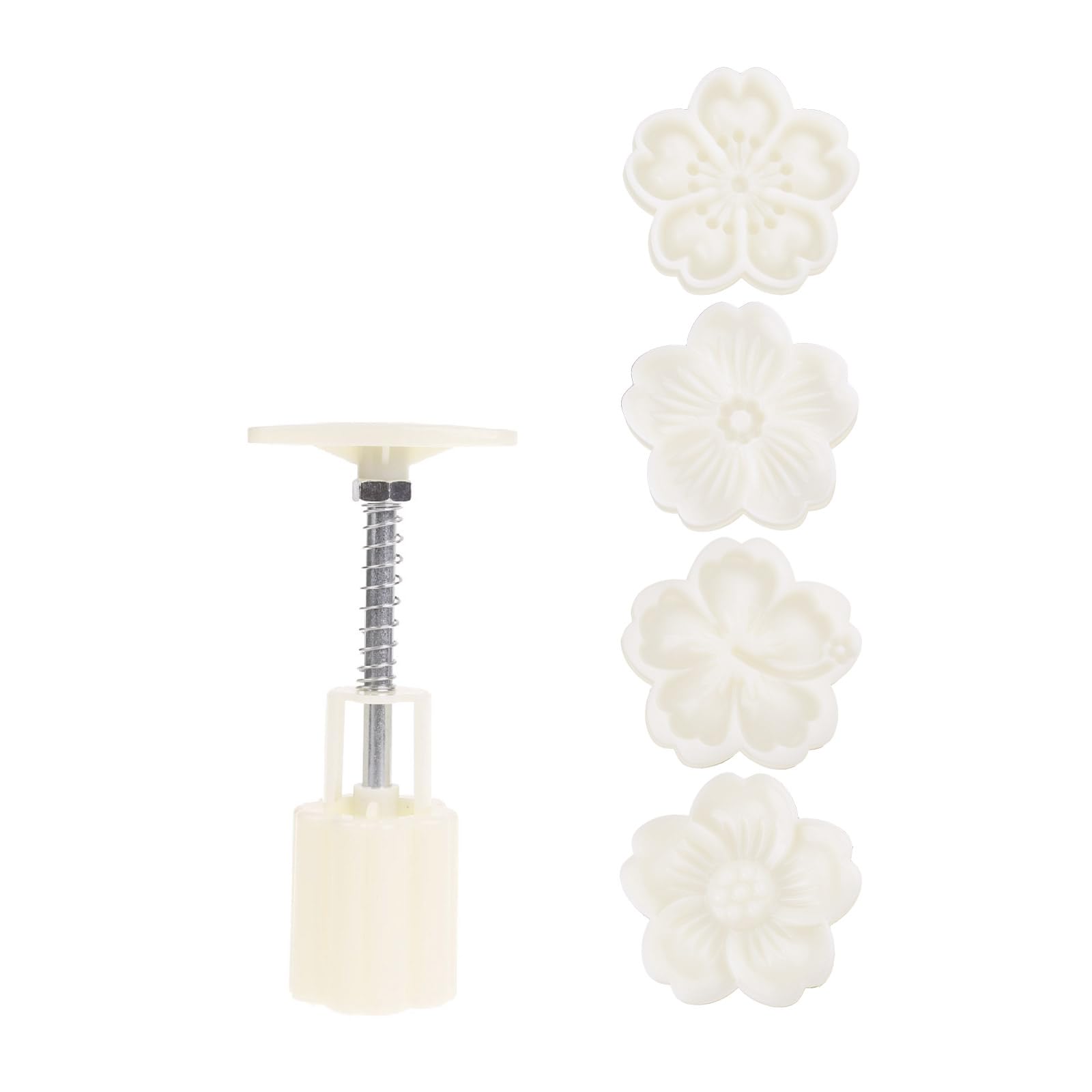 Limtula A Limtul Hibiscus Shaped Stamps Baking Ccessories Tools For Mid-Utumn Festival Tools
