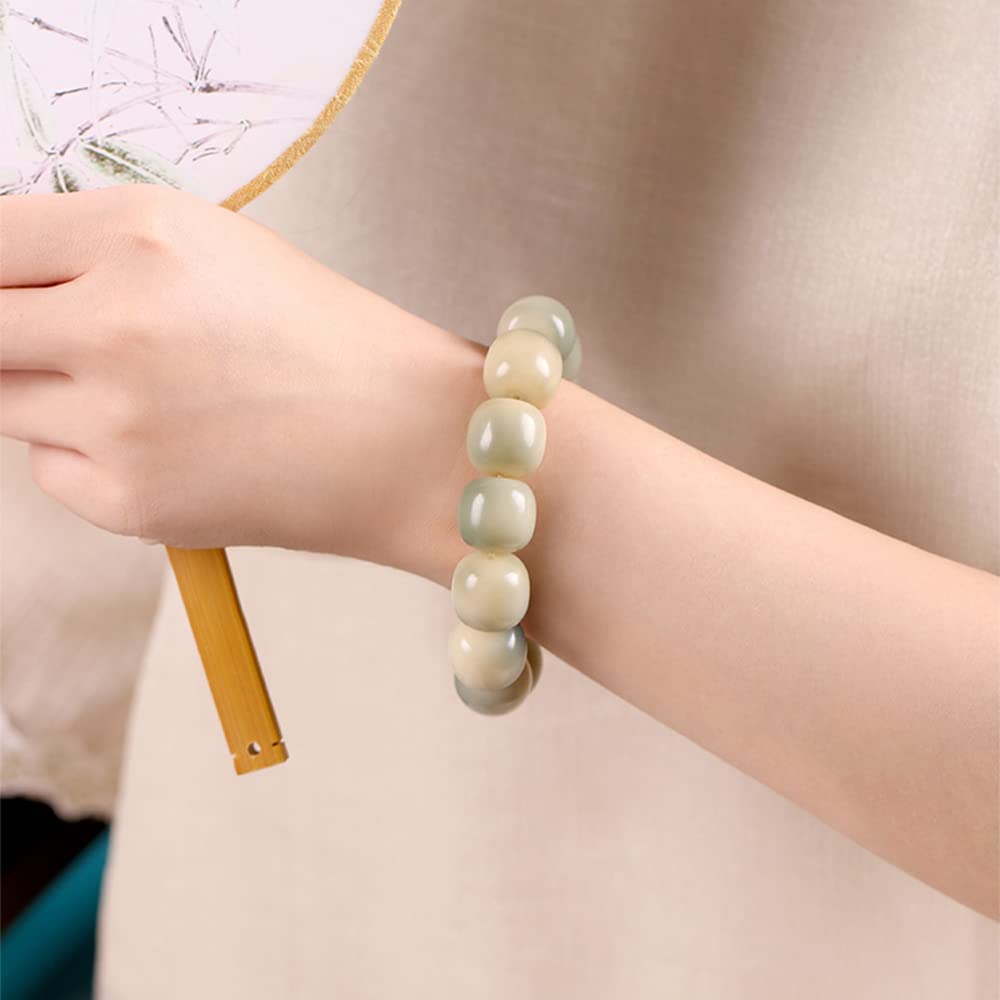 Bracciale con Perline di radice Bodhi Buddha a