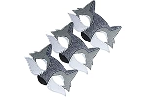 NUOBESTY 3PCS Wolf Eye Mask