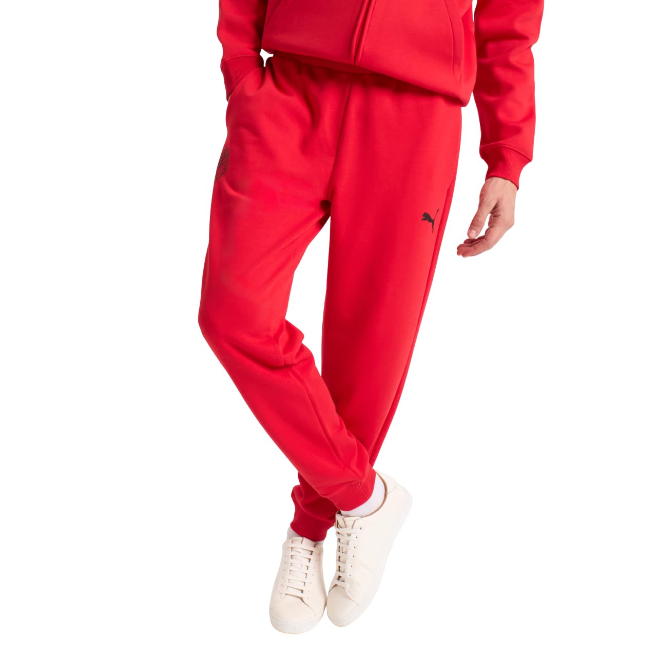 A.C. Milan Unisex Trainingsanzug mit A.C. Logo Offizielles Produkt von Milan und Puma Pantaloni Ftbless