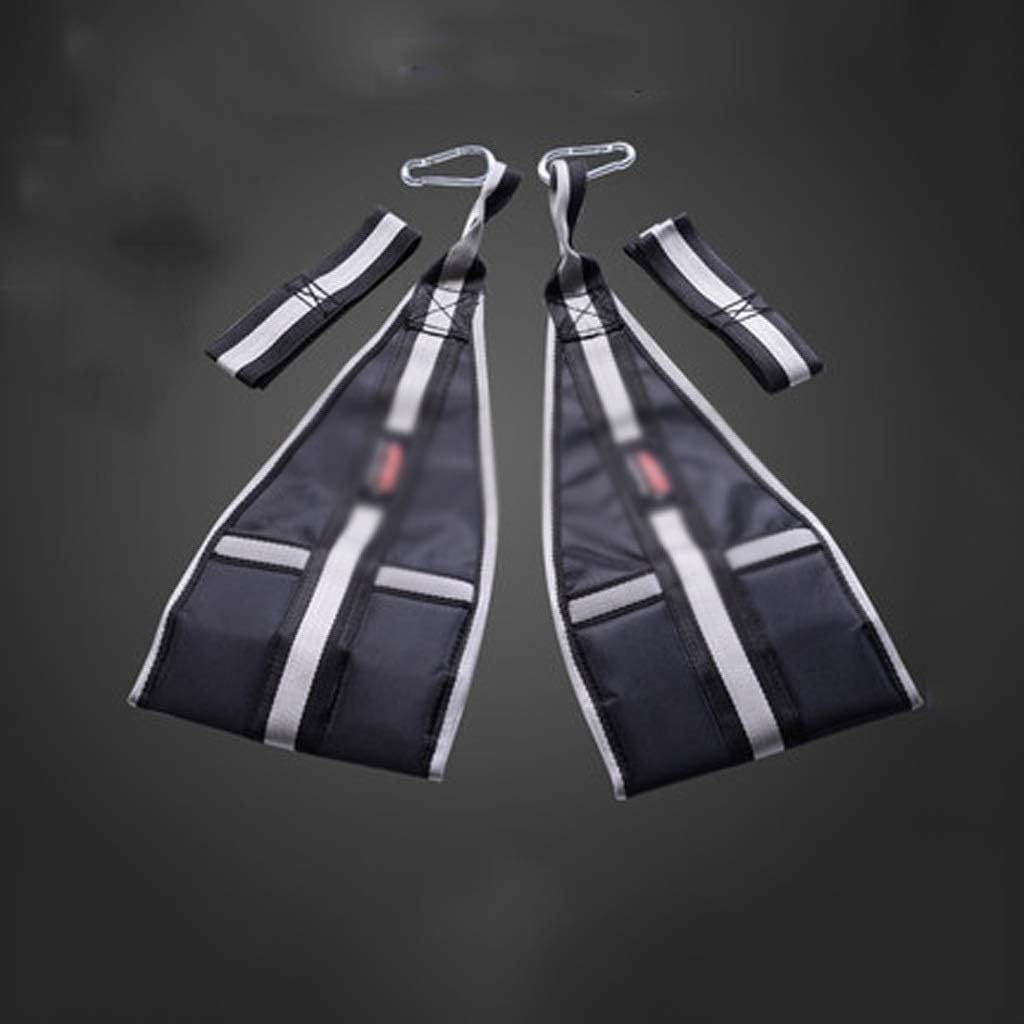 Fitness AB Sling Straps Abdominal Hanging Belt Chin Up Sit Up Bar Pull Up Heavy Duty Muscle Training Support Suspension Belt