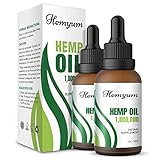 Organic Hemp Oil 1,000,000 Maximum Strength - Natural Hemp Tincture Drop - Vegan, Non-GMO, Organical