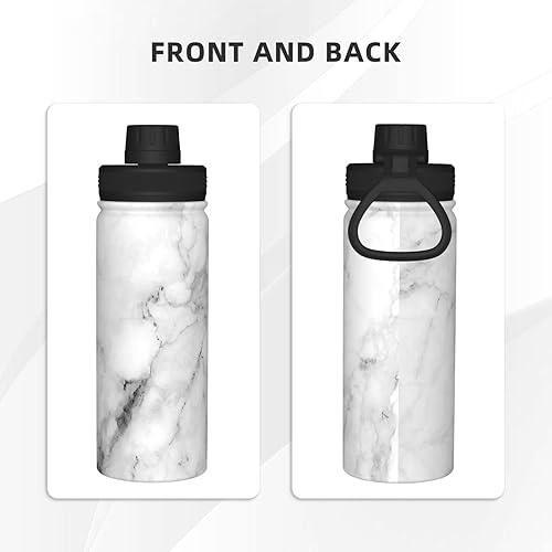 Miniatura 4 de SARNFANS Skull Insulated Water Bottles,18oz Water Bottle,Girly Skull,Stainless Steel Metal Water Bottle, Reusable Thermos Bottle, Cold & Hot Water