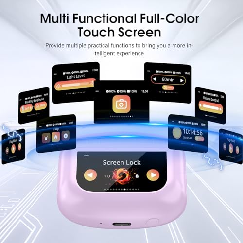 Image of Active Noise Cancelling Ear Buds 48H Wireless Earbuds with Touch Screen