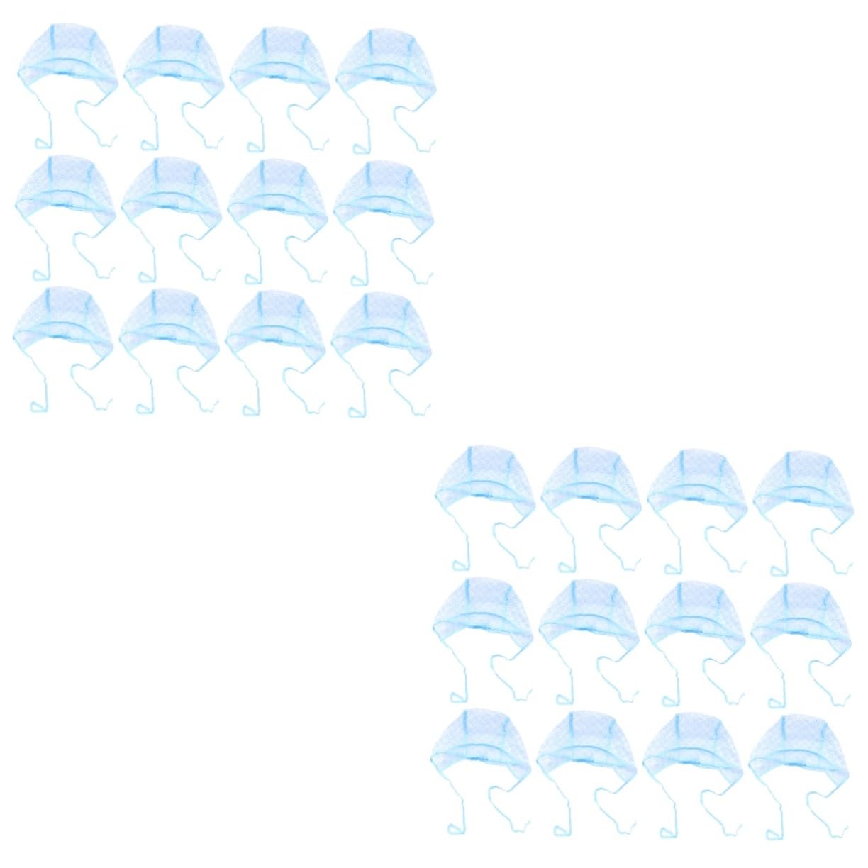 minkissy 2sets Hair Coloring Cap Highlighting Cap Hook Salon Hair Kit Disposable Highlight Dyeing Tool 12pcs*2